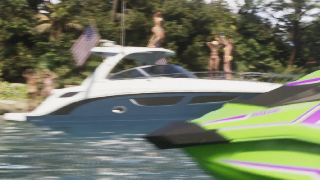 Bateau inspiré du Sea Ray 350 Sundancer