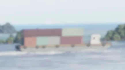 Barge automotrice